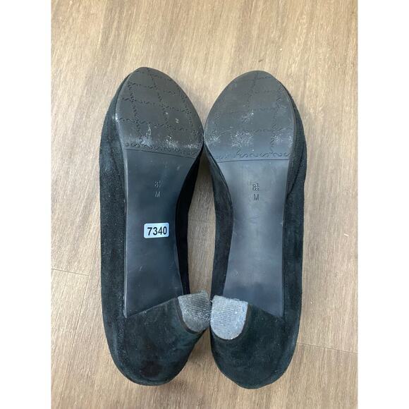 Vaneli Black Rounded Toe Heels Sz 8.5 - Picture 5 of 6